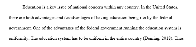 Federal System of Government