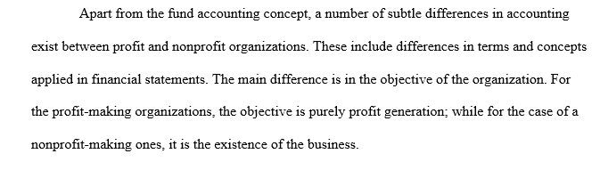 Government and Non-Profit Accounting