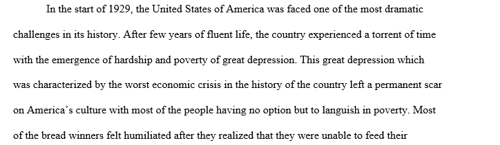 Great Depression Historical Fact