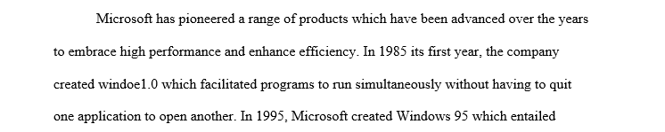 Microsoft’s product and marketing evolution
