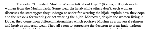Muslim women talk about Hijab