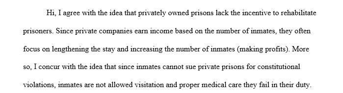 Prison Privatization