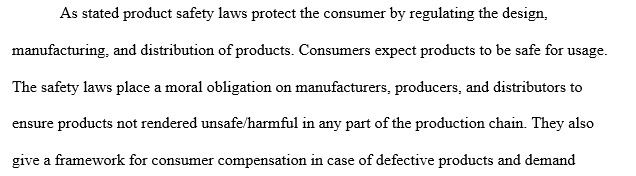 Product safety laws