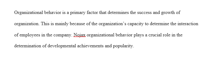 Analysis of NoJax's structure and organizational behavior