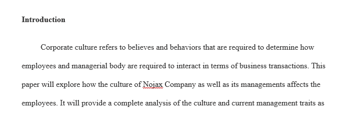 Investigate the influence leaders have on business culture