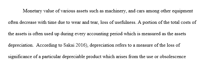 The specific difference between straight-line and declining - balance depreciation