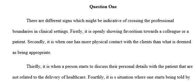 QUESTION ONE