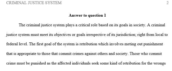 system justice