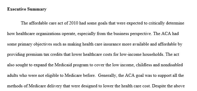 Case Study of the impact of ACA's Medicaid Expansion on HUC Case Study of the impact of ACA's Medicaid Expansion on HUC BurdenBurden