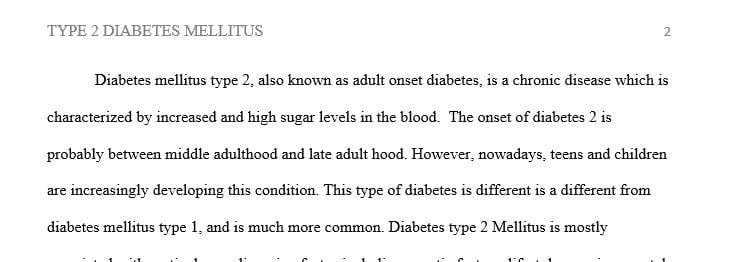 Evidence-Based Pharmacology Paper Diabetes Mellitus Type II