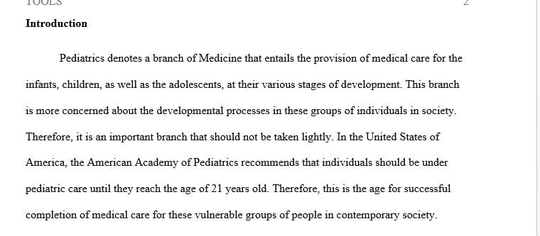 Assignment: Age Appropriate Health Maintenance Screening and Associated Tools