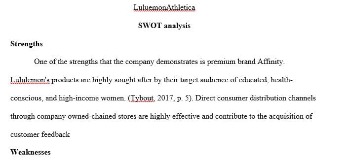 Analyse the market landscape Lululemon using frameworks to assess where the growth opportunities