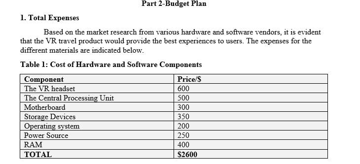 Budget plan a supporting marketing budget that is essentially a projected profit-and-loss statement.