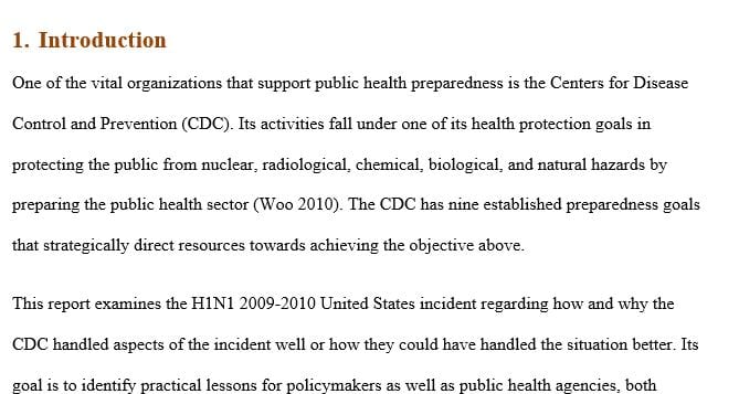 Choose one of the 5 public health emergencies listed below and write a 3000 word paper