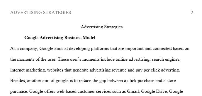 Evaluate the strengths and weaknesses of the advertising strategies of the three companies.