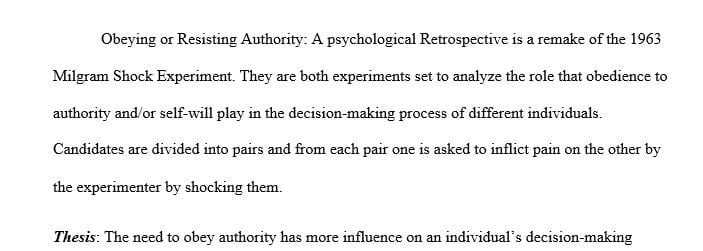 Summarize it in a 2-3 page paper and discuss its relevance to the discipline of psychology