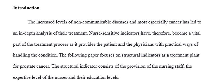 The importance of nurse-sensitive indicators in relationship to patient outcomes.