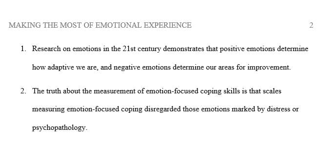 Which of the following is true about the measurement of emotion-focused coping skills