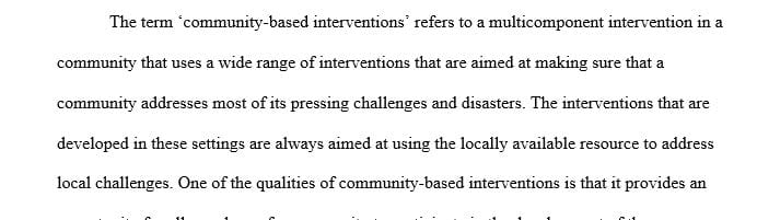 Describe an affected community in these various roles in a major public health disaster in the U.S.