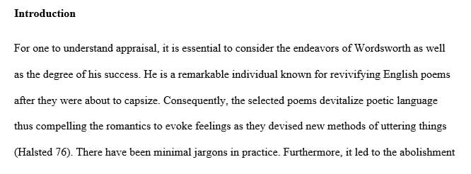 How are the principles discussed in William Wordsworth’s Preface to Lyrical Ballads represented in the assigned Romantic poetry selections