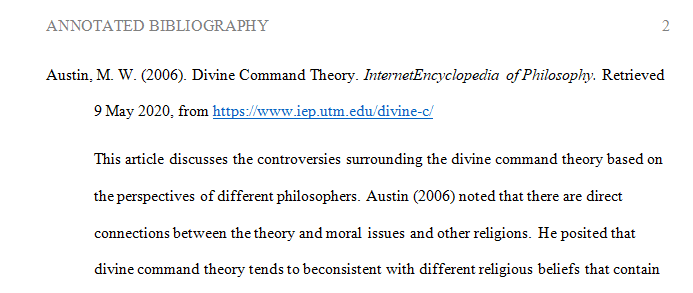 Apply the meta-ethics of Divine Command Theory to an egoist theory