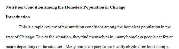 What segment of Chicago’s budget is dispersed to addressing nutrition in the homeless population