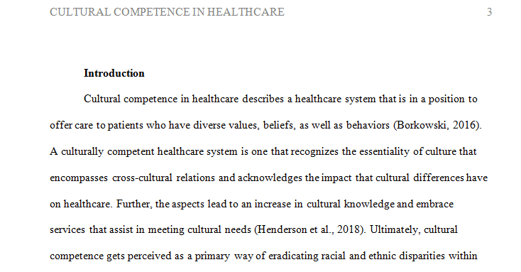 Diversity & Cultural Competency in Health Care Healthcare leadership and future workforce