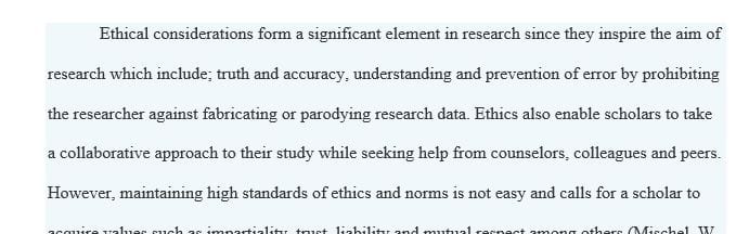Ethical concerns in the 3 diverse psychological research