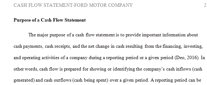 Explain the purpose of a cash flow statement and how it reflects the firm’s financial status.