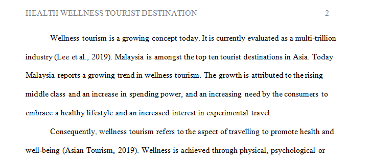 Travel destination in Asia that offers “health” “medical” or “wellness” tourism