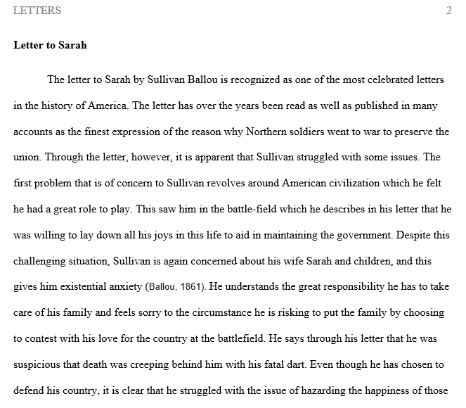 What does this letter reveal about public opinion?