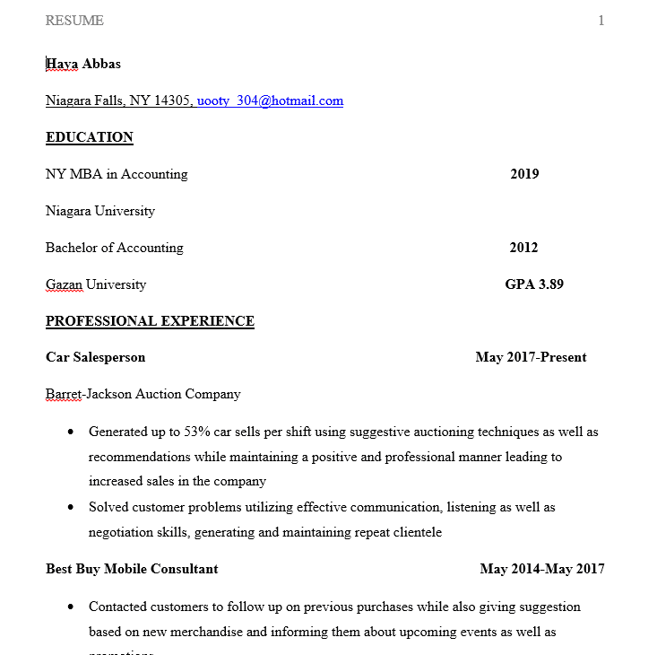 I want you please to help me remake and organize my resume.