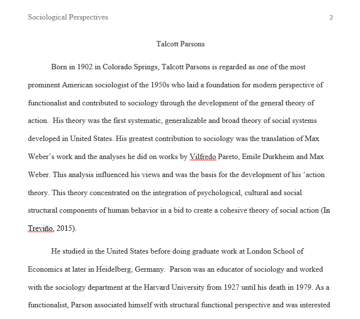 The first portion of your essay should focus on one of the theorists listed above or you may choose another theorist if you like