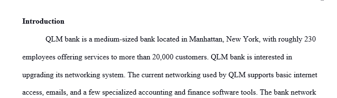 Networking proposal banking