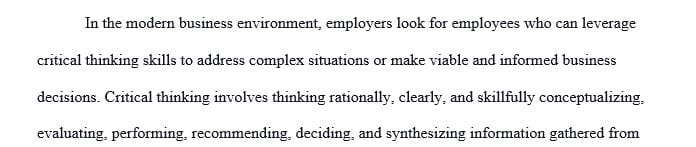 What aspects of critical thinking would enhance the authors’ approach of determining tradeoffs