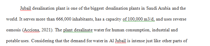 Assess the likelihood of an Iranian-backed drone attack on the Jubail desalination plant