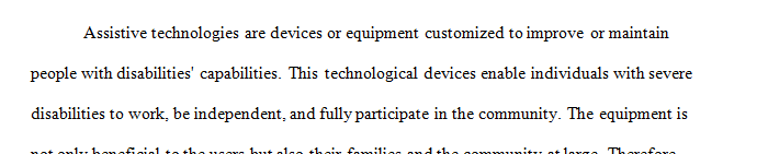 What are some current challenges with assistive technology, and how might those challenges be overcome